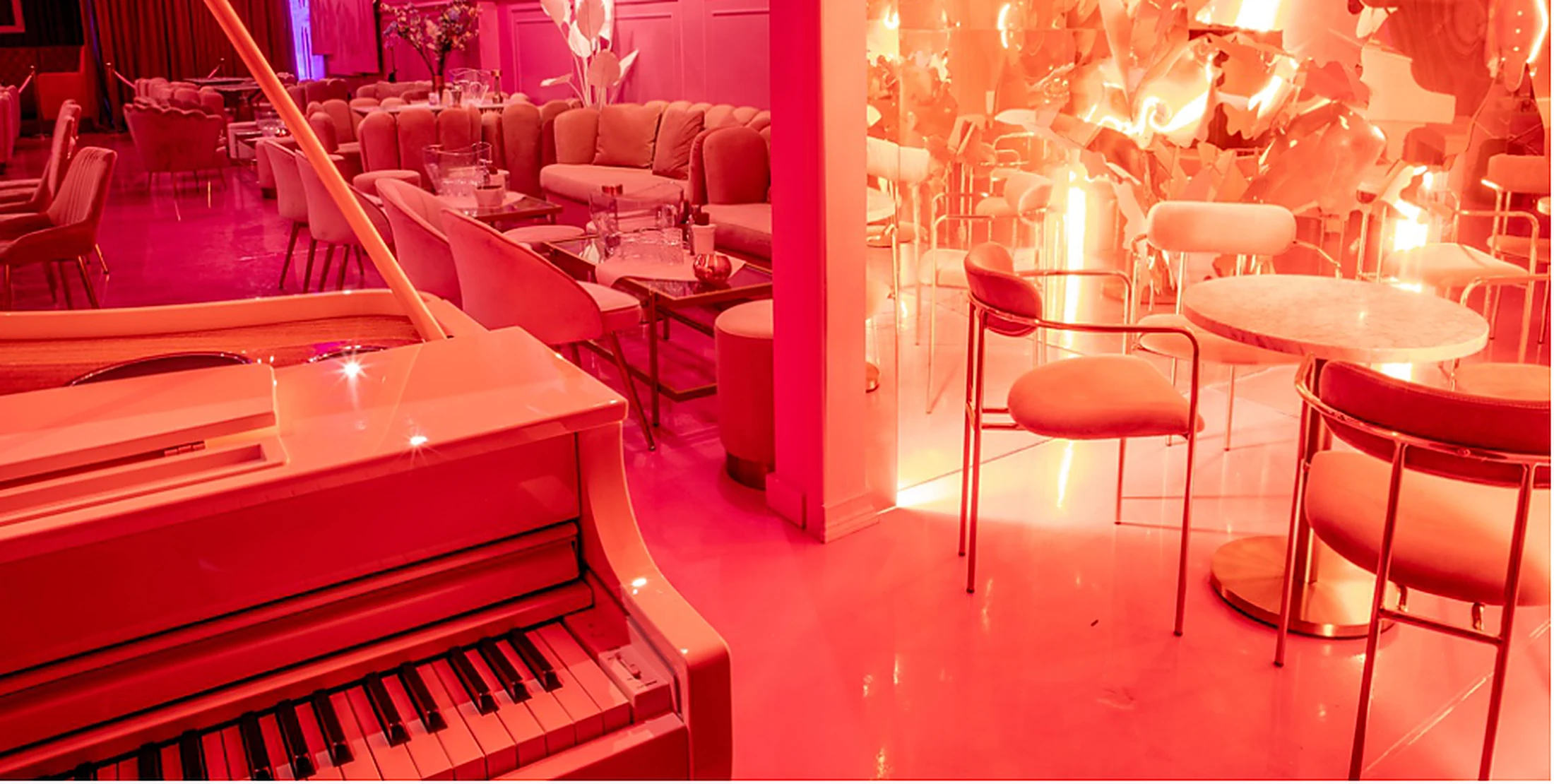 Hospitality scene captured inside a restaurant